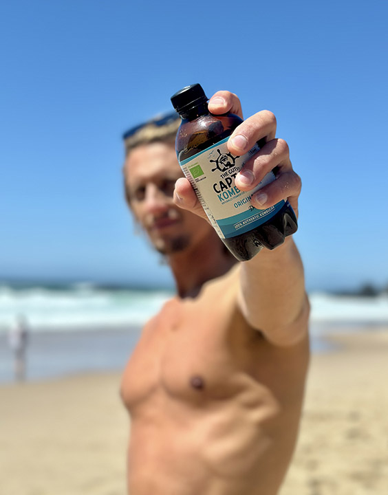 Jan Vítek with Captain Kombucha